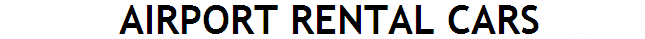 Airport Rental Cars