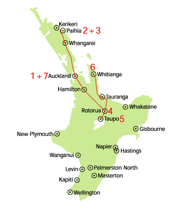 auckland and christchurch
